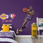 Los Angeles Lakers: LeBron James 2021 75th Anniversary Limited Edition - Officially Licensed NBA Removable Adhesive Decal