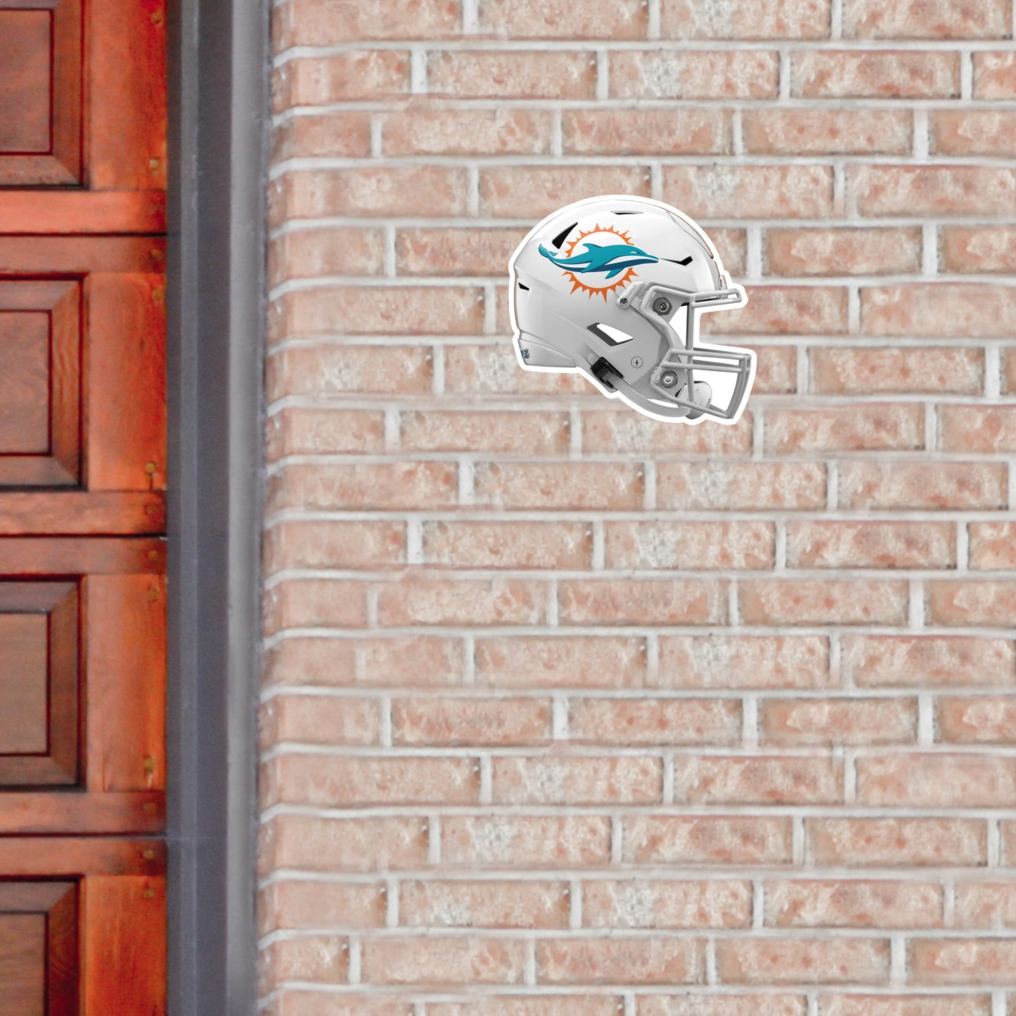 Miami Dolphins: Outdoor Helmet - Officially Licensed NFL Outdoor Graphic