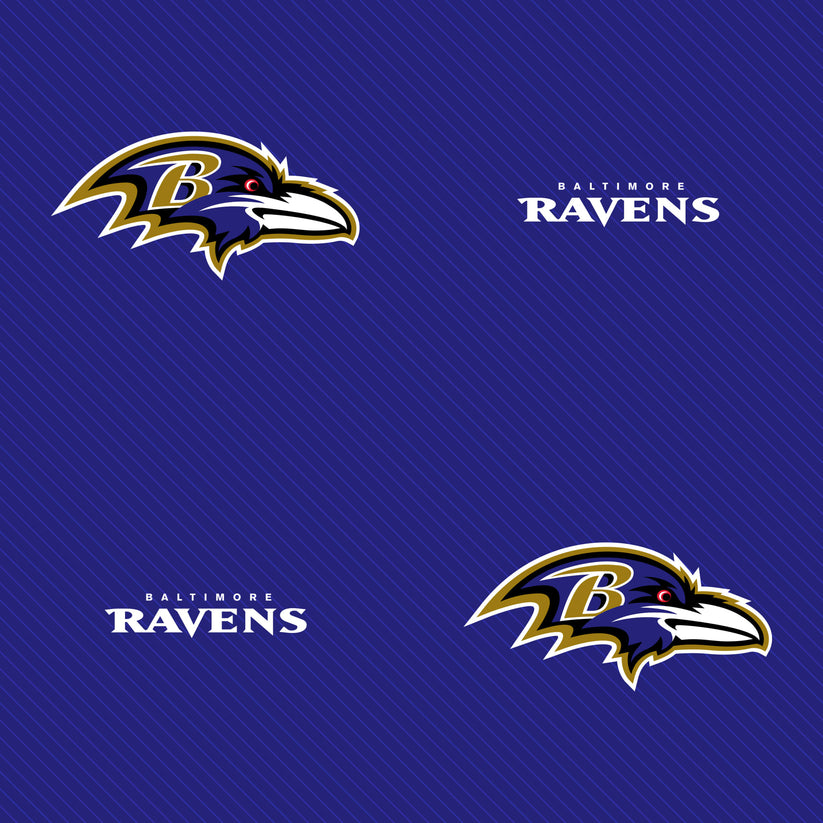 Baltimore Ravens: Line - Officially Licensed NFL Peel & Stick Wallpape ...