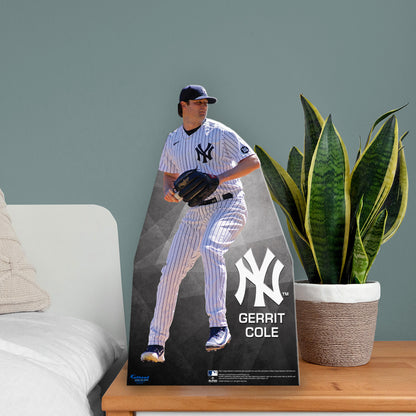 New York Yankees: Gerrit Cole 2022  Mini   Cardstock Cutout  - Officially Licensed MLB    Stand Out