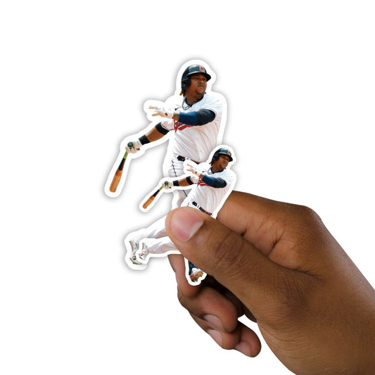 Cleveland Guardians: José Ramirez  Player Minis        - Officially Licensed MLB Removable     Adhesive Decal