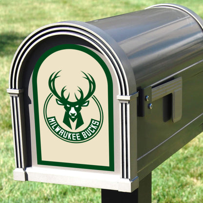 Milwaukee Bucks:  Mailbox Logo        - Officially Licensed NBA    Outdoor Graphic