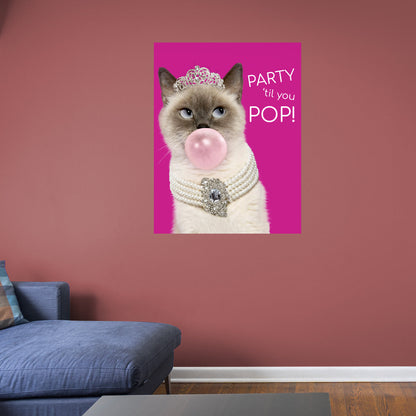 Avanti Press: Party Pop Mural - Removable Adhesive Decal