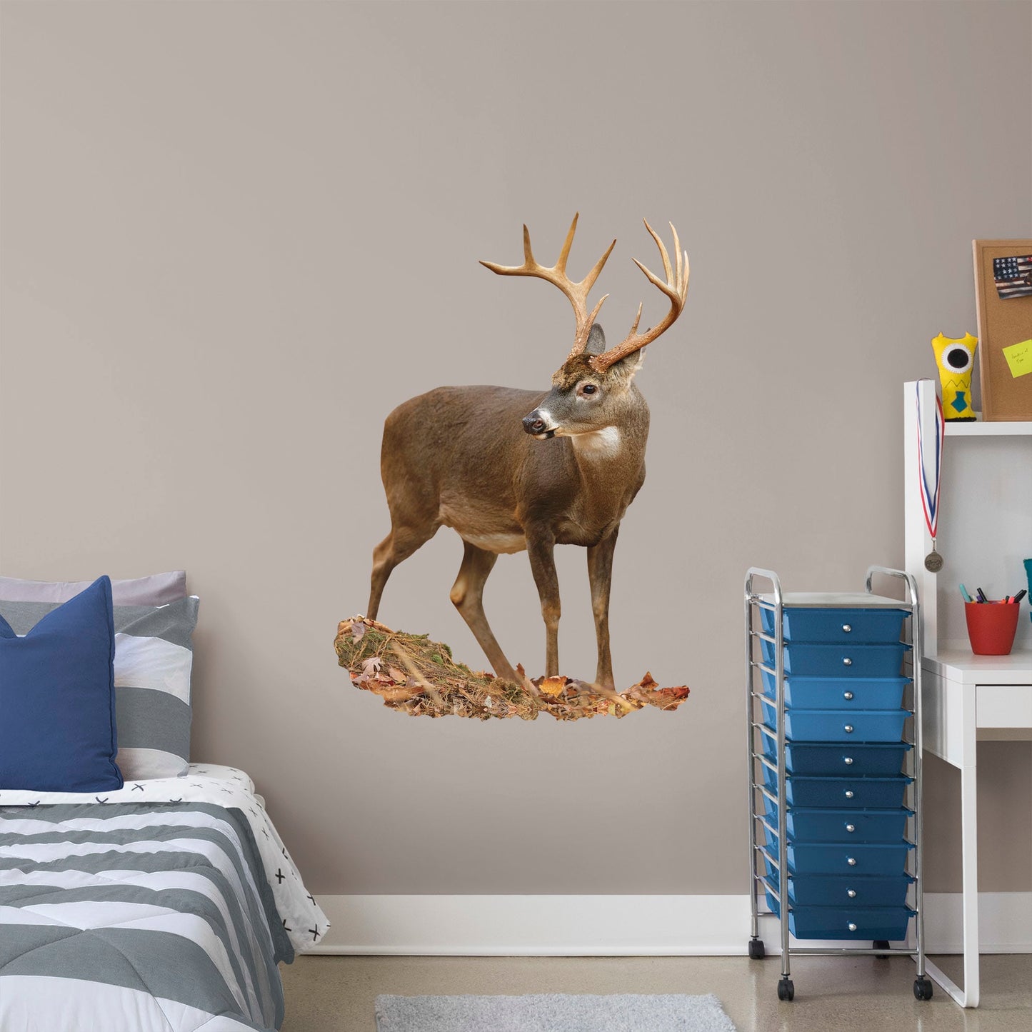 Giant Animal + 2 Decals (36"W x 51"H)