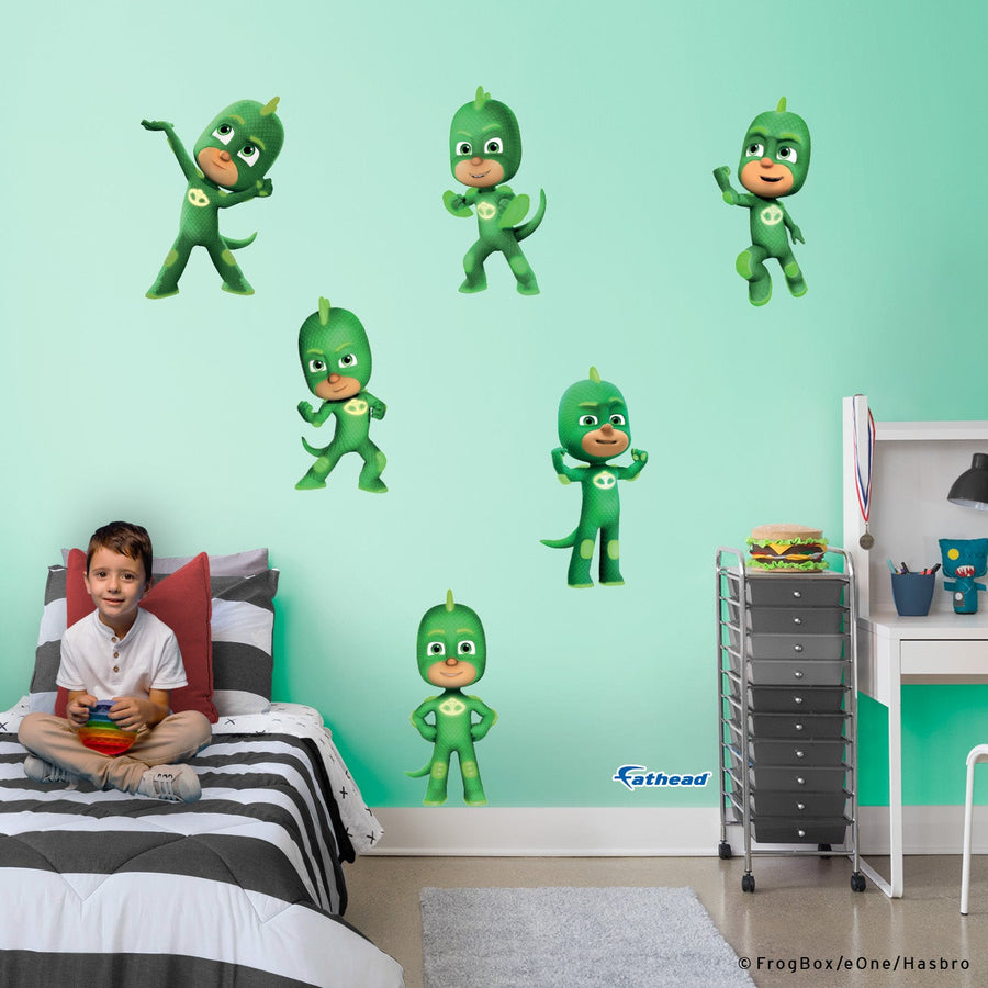 Gekko - PJ Masks - RealBig Collection - Official Hasbro - Reusable Vinyl Wall Decals #2