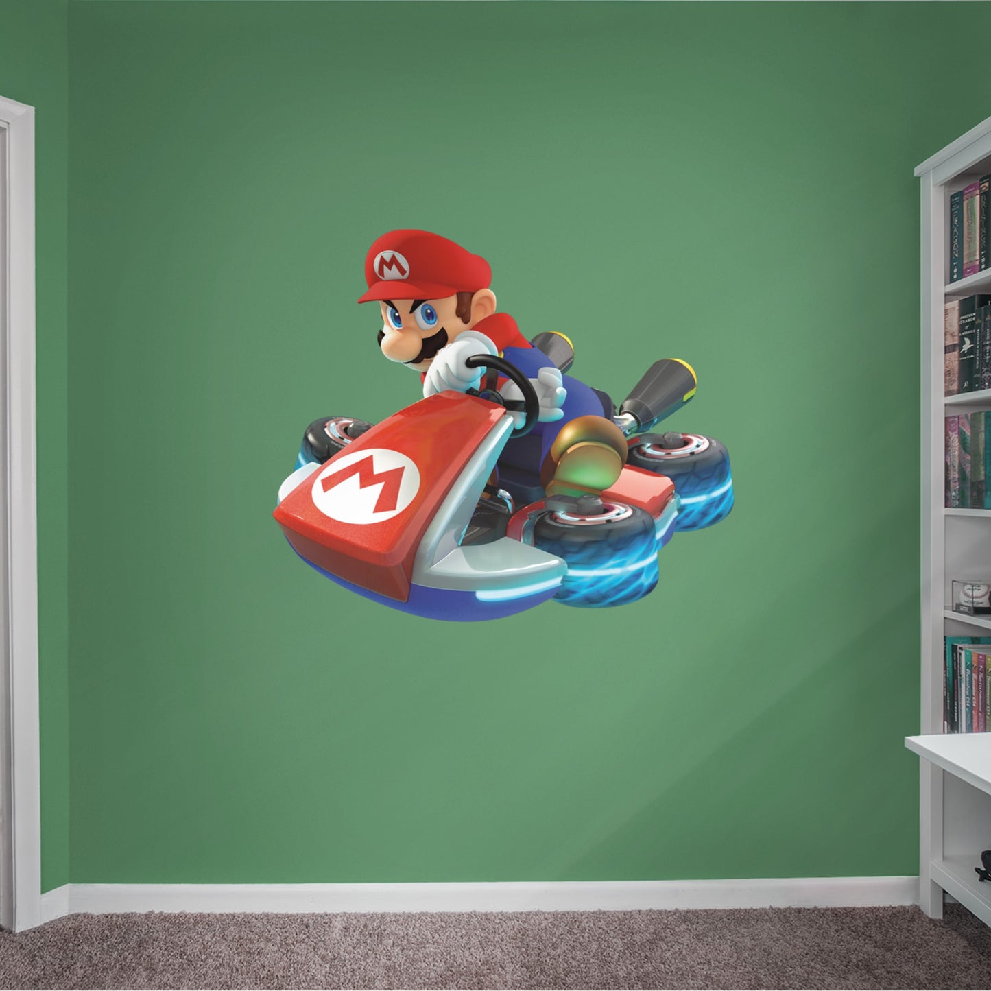 Mario: Mario Kart 8 - Officially Licensed Nintendo Removable Wall Decal