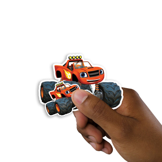 Blaze and the Monster Machines: Blaze Minis - Officially Licensed Nickelodeon Removable Adhesive Decal