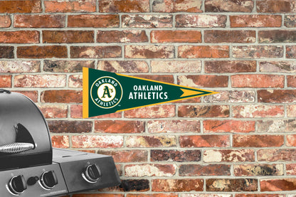 Oakland Athletics:  Pennant        - Officially Licensed MLB    Outdoor Graphic