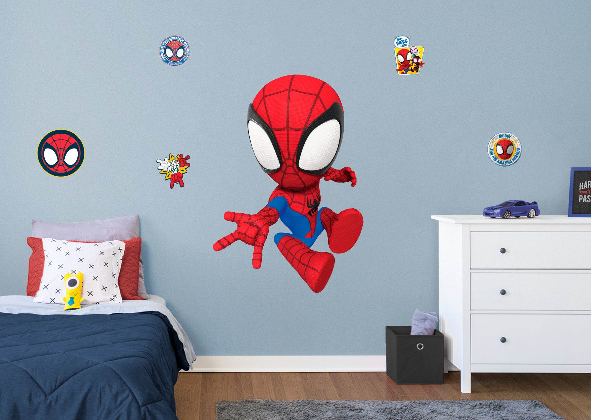 Spidey And His Amazing Friends Peel And Stick Giant Wall Decals