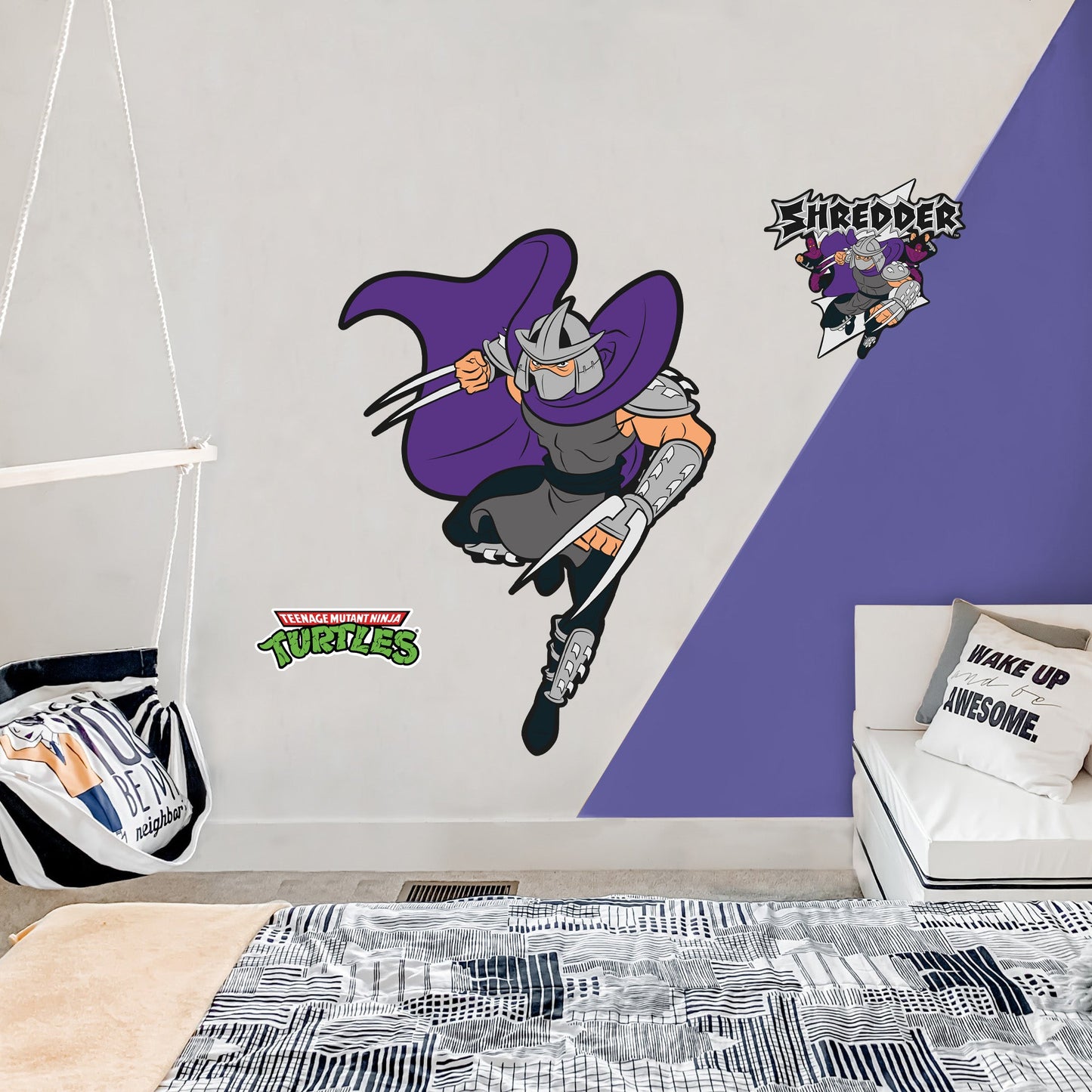 Teenage Mutant Ninja Turtles: Shredder Classic RealBig - Officially Licensed Nickelodeon Removable Adhesive Decal
