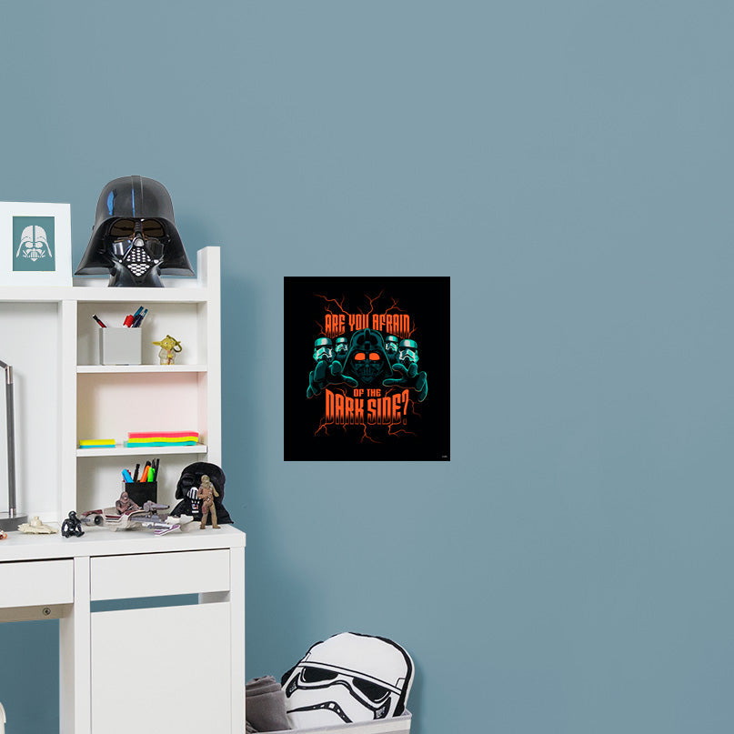 Darth Vader Are you Afraid? Poster - Officially Licensed Star Wars Removable Adhesive Decal