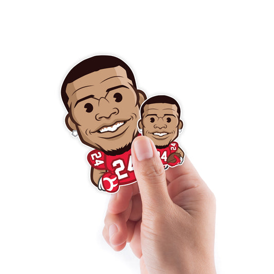 Kansas City Chiefs: Skyy Moore  Emoji Minis        - Officially Licensed NFLPA Removable     Adhesive Decal