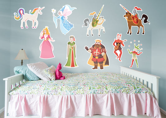 Nursery:  Fairy Tales Part 2 Collection        -   Removable Wall   Adhesive Decal