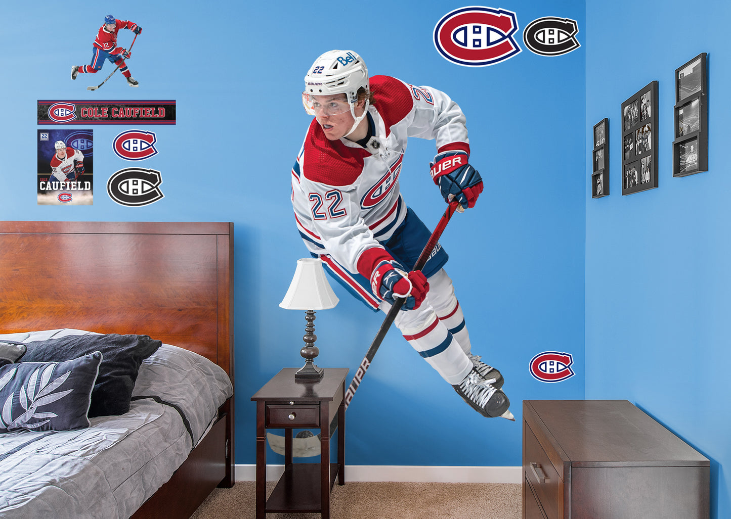 NHL Montreal Canadiens - Cole Caufield 22 Wall Poster : : Sports &  Outdoors