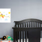Nursery: Planes Bear Mural        -   Removable Wall   Adhesive Decal