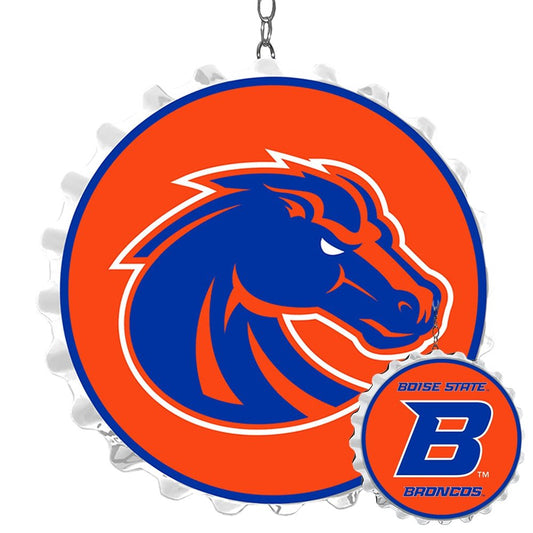 Boise State Broncos: Bottle Cap Dangler - The Fan-Brand