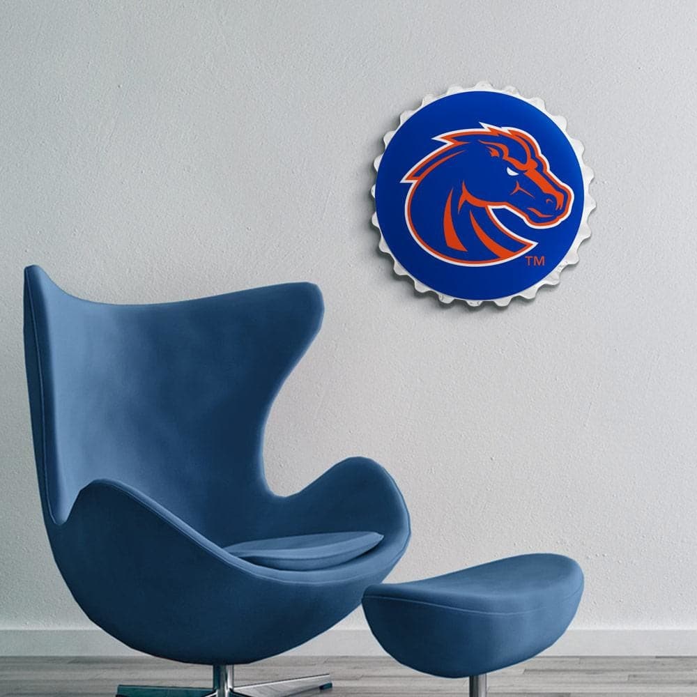 Boise State Broncos: Bottle Cap Wall Sign - The Fan-Brand