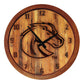 Boise State Broncos: Branded "Faux" Barrel Top Wall Clock - The Fan-Brand