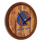 Boise State Broncos: Weathered "Faux" Barrel Top Wall Clock - The Fan-Brand