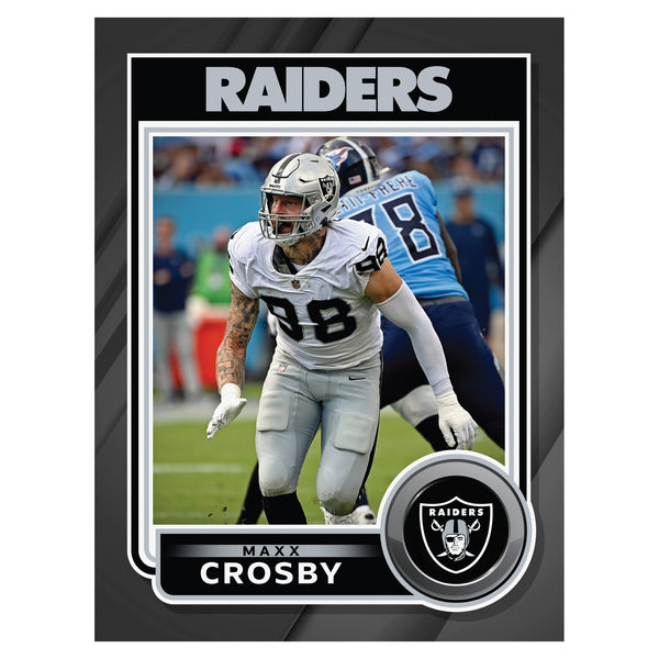 Las Vegas Raiders: Maxx Crosby 2022 Mini Cardstock Cutout - Officially –  Fathead