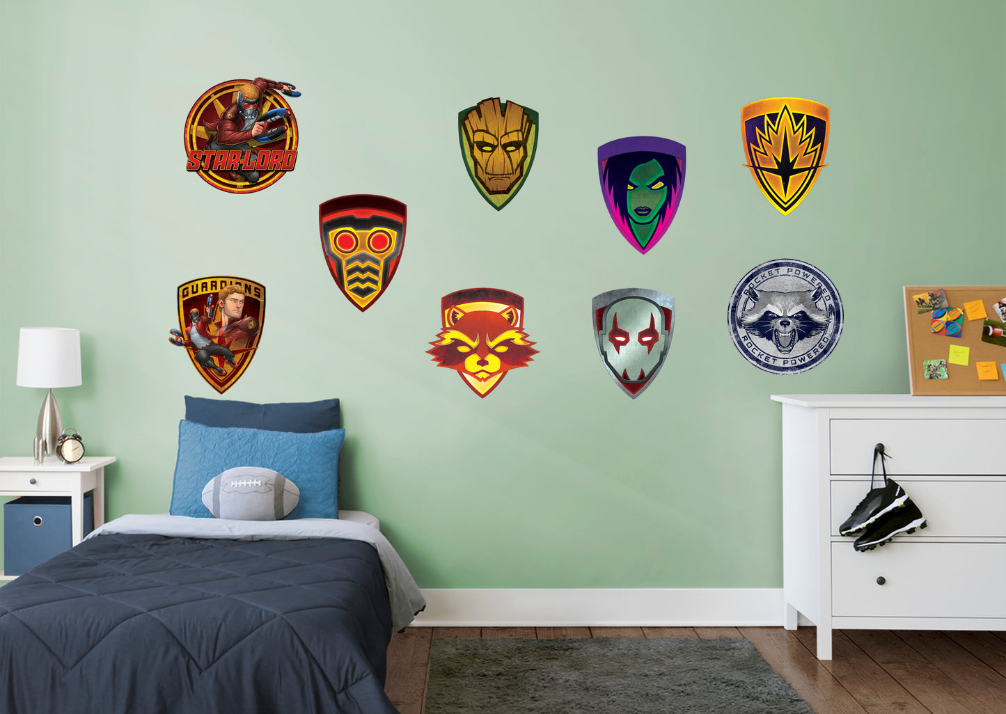 Guardians of the Galaxy Icons Collection  - Officially Licensed Marvel Removable Wall Decal