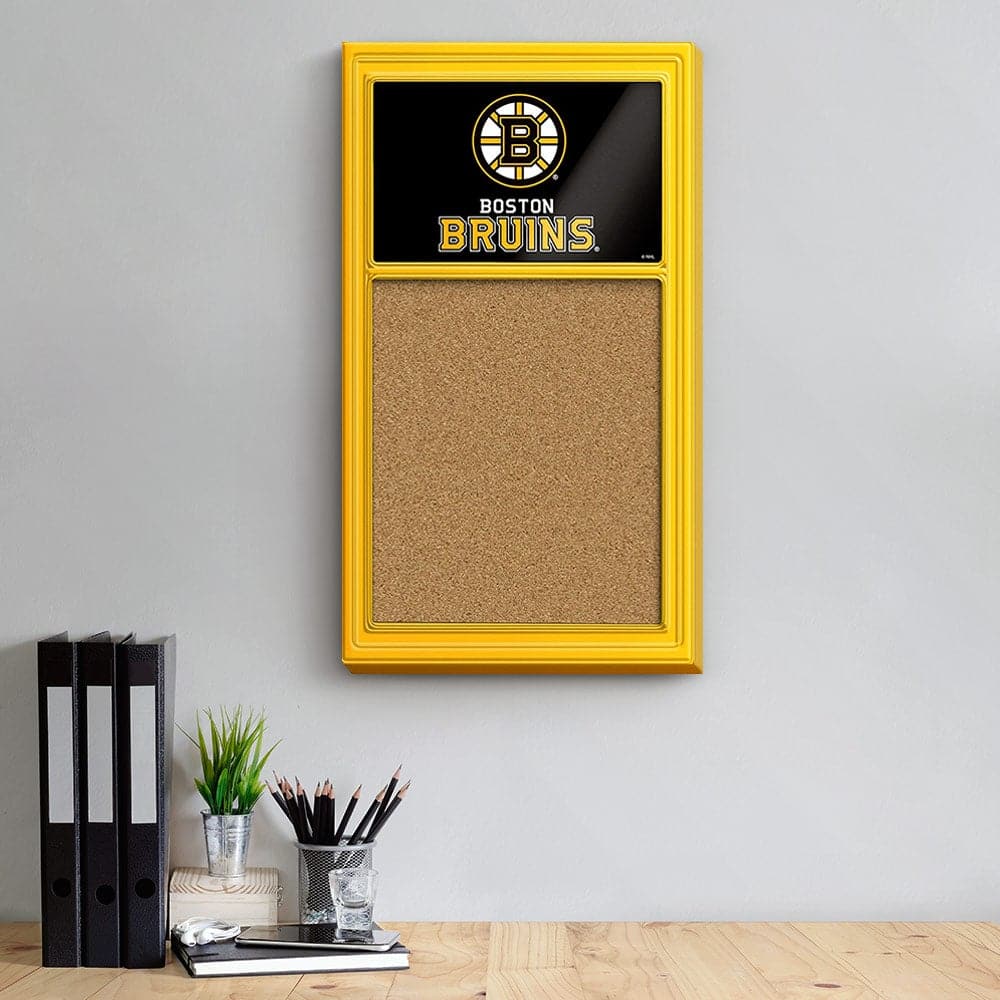 Boston Bruins: Cork Note Board Default Title