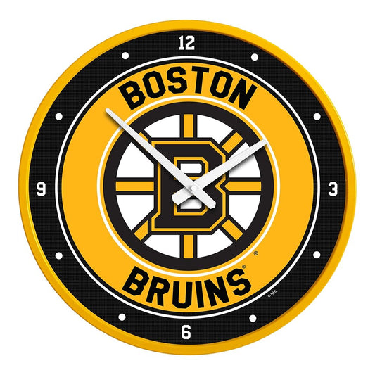 Boston Bruins: Modern Disc Wall Clock - The Fan-Brand