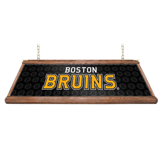 Boston Bruins: Premium Wood Pool Table Light Default Title