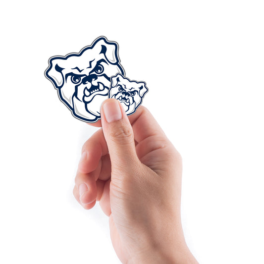 Sheet of 5 -Butler U: Butler Bulldogs 2021 Logo Minis        - Officially Licensed NCAA Removable    Adhesive Decal
