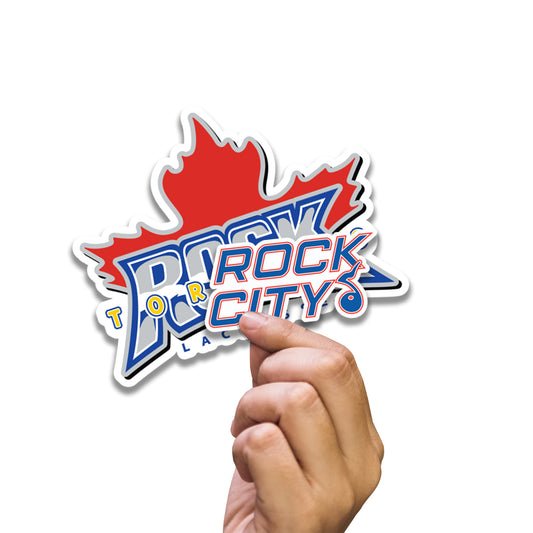Toronto Rock: Logo Minis - Officially Licensed NLL Removable Adhesive Decal