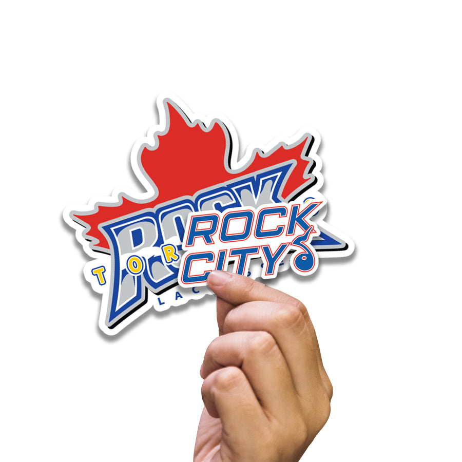 Toronto Rock: Logo Minis - Officially Licensed NLL Removable Adhesive Decal