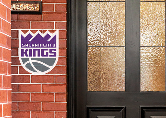 Sacramento Kings:  Logo        - Officially Licensed NBA    Outdoor Graphic
