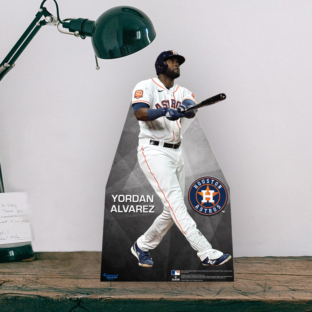 Houston Astros: Yordan Alvarez 2022 Foam Core Cutout - Officially Lice –  Fathead