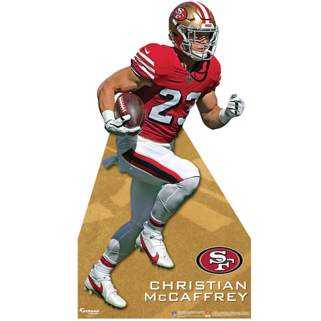 San Francisco 49ers: Christian McCaffrey 2022 Life-Size Foam Core Cutout -  Officially Licensed NFL Stand Out