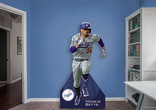 Los Angeles Dodgers: Mookie Betts    Foam Core Cutout  - Officially Licensed MLB    Stand Out
