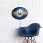 Buffalo Sabres: Oval Slimline Lighted Wall Sign - The Fan-Brand