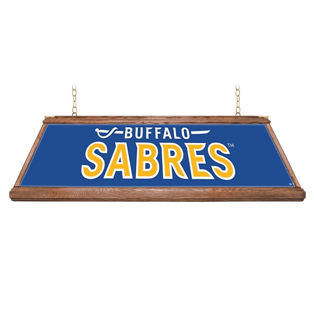 Buffalo Sabres: Premium Wood Pool Table Light - The Fan-Brand