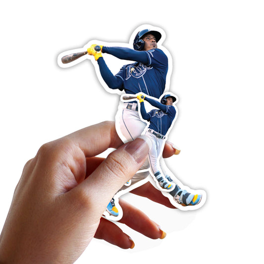 Tampa Bay Rays: Wander Franco 2022 Player Minis        - Officially Licensed MLB Removable     Adhesive Decal