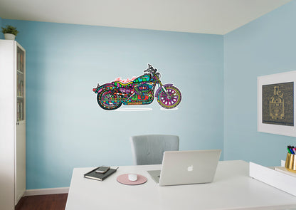 Dream Big Art:  Be You Moto Icon        - Officially Licensed Juan de Lascurain Removable     Adhesive Decal