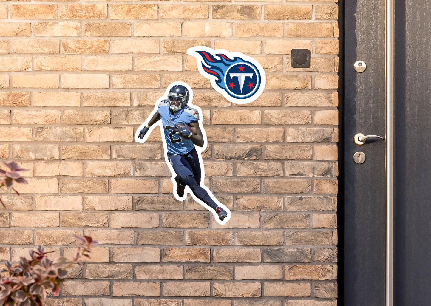Tennessee Titans: Julio Jones 2021  Player        - Officially Licensed NFL    Outdoor Graphic