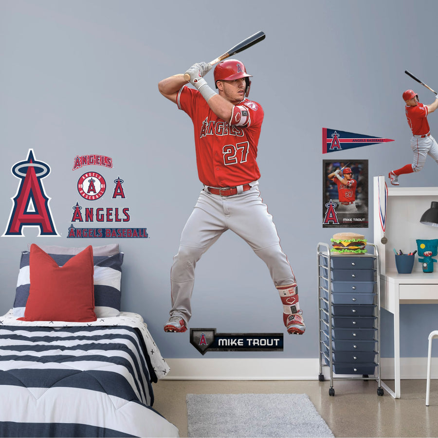 Life-Size Athlete + 11 Decals (41"W x 84"H)