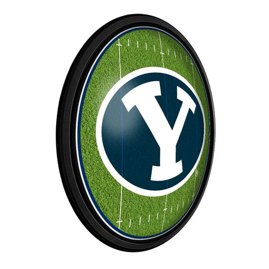 BYU Cougars: On the 50 - Slimline Lighted Wall Sign - The Fan-Brand
