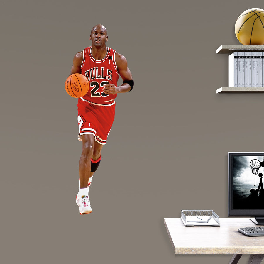 Michael Jordan - RealBig Collection - Official NBA - Chicago Bulls - Reusable Vinyl Wall Decals #1