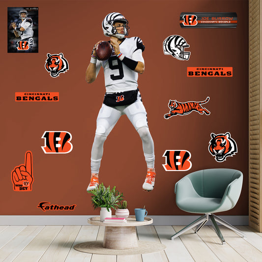 Life-Size Athlete +12 Decals (30"W x 77"H)