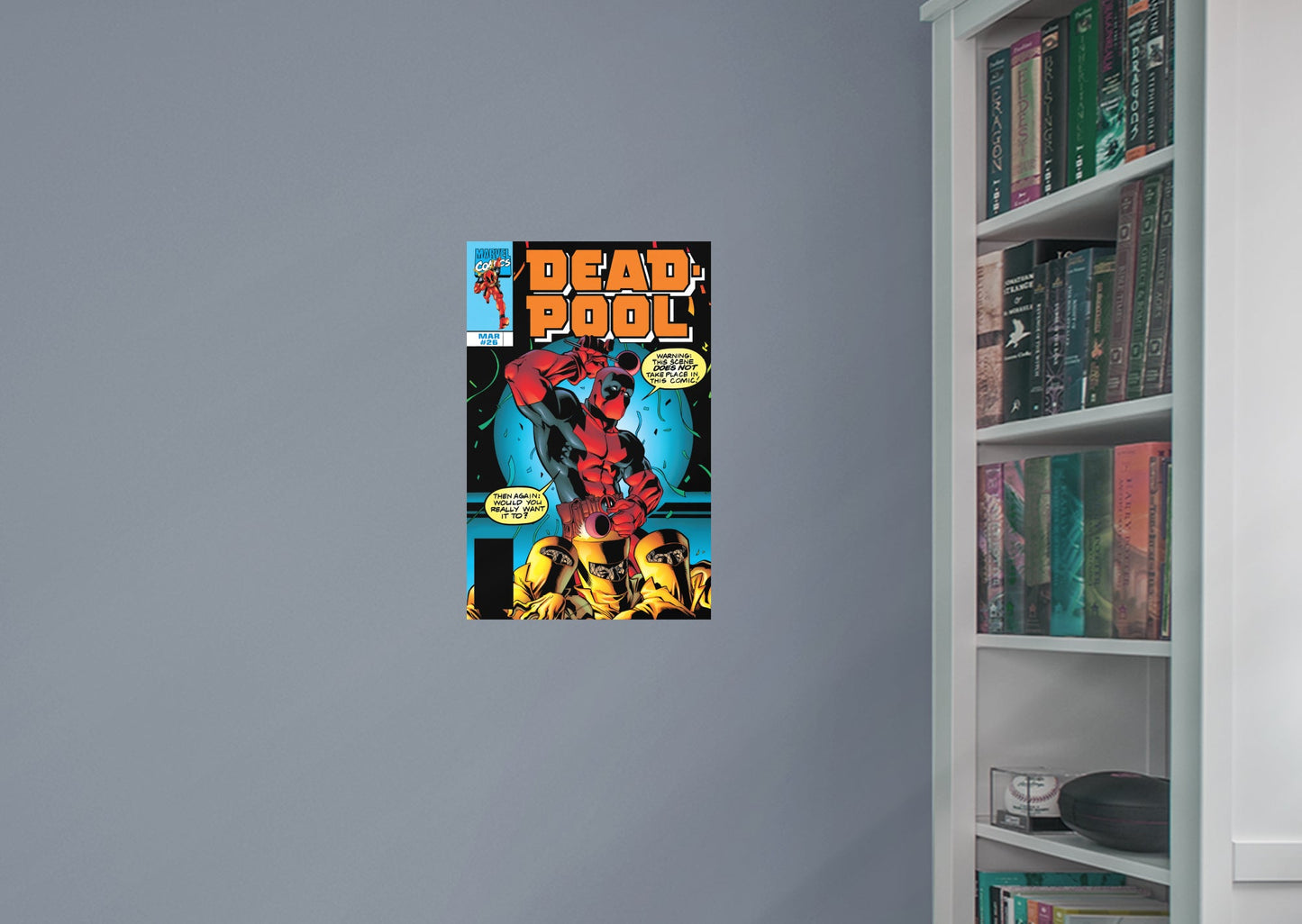 Deadpool:  Nerdy 30 Deadpool #26 Comic Cover Mural        - Officially Licensed Marvel Removable Wall   Adhesive Decal