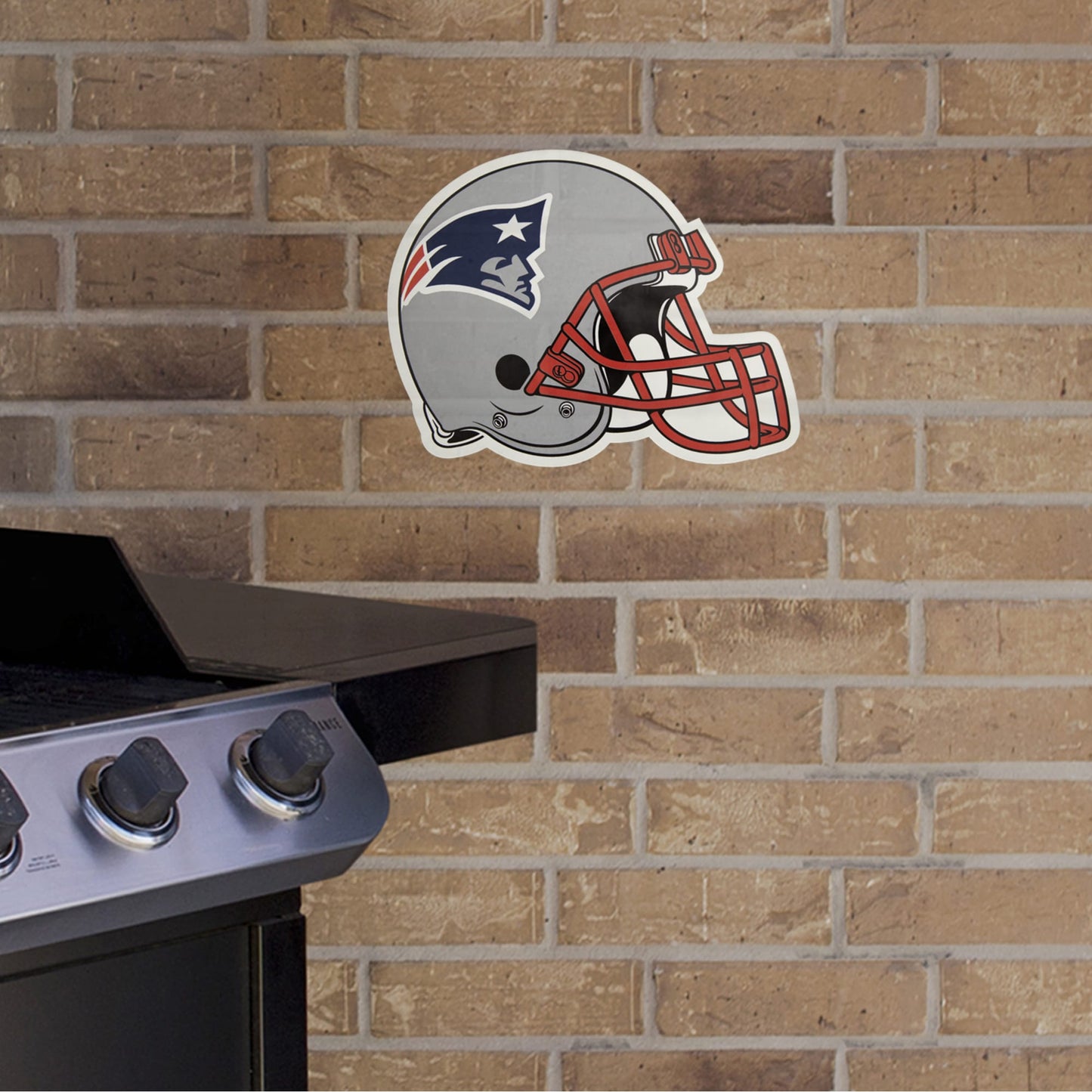 New England Patriots:  Helmet        - Officially Licensed NFL    Outdoor Graphic