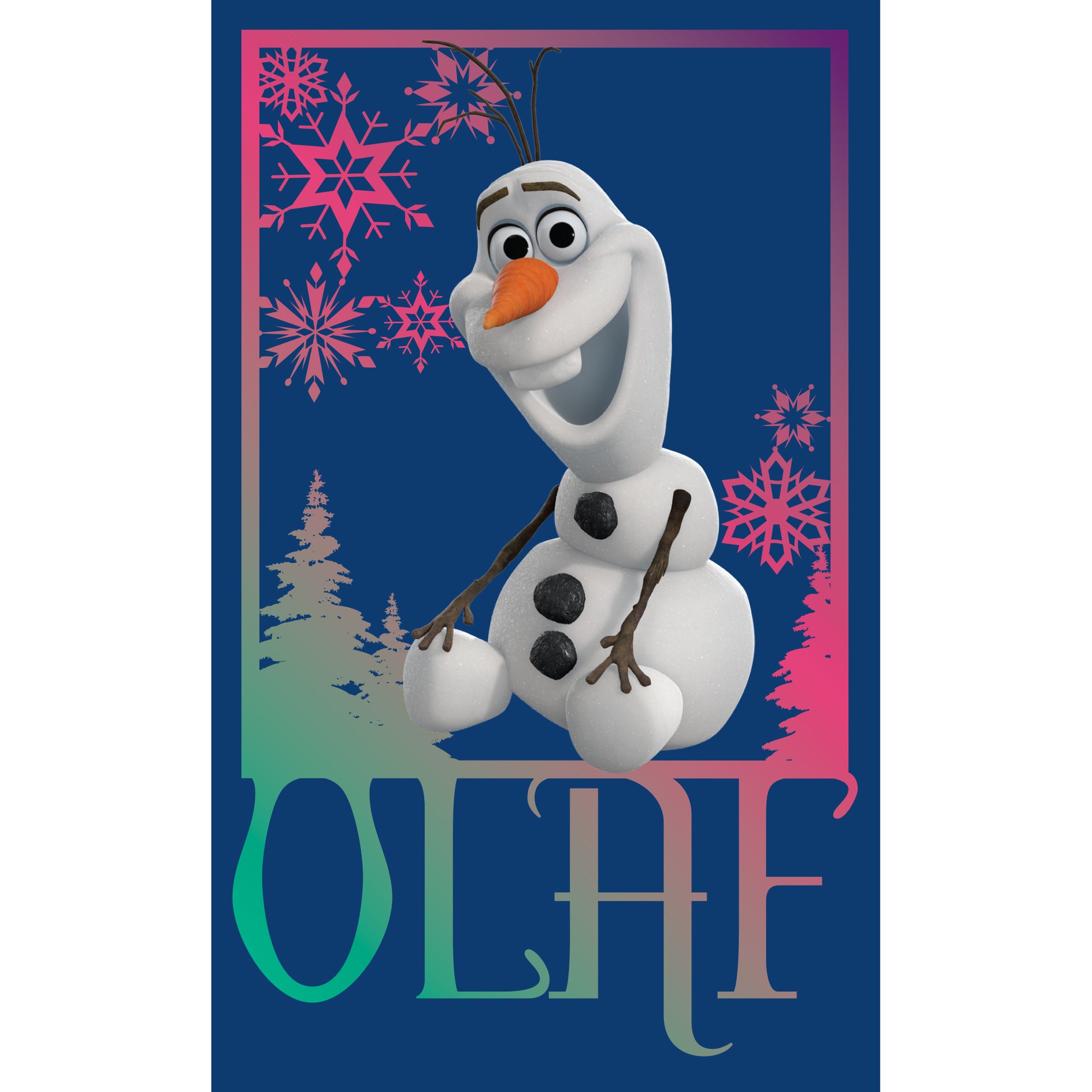 Happy Birthday Olaf Card