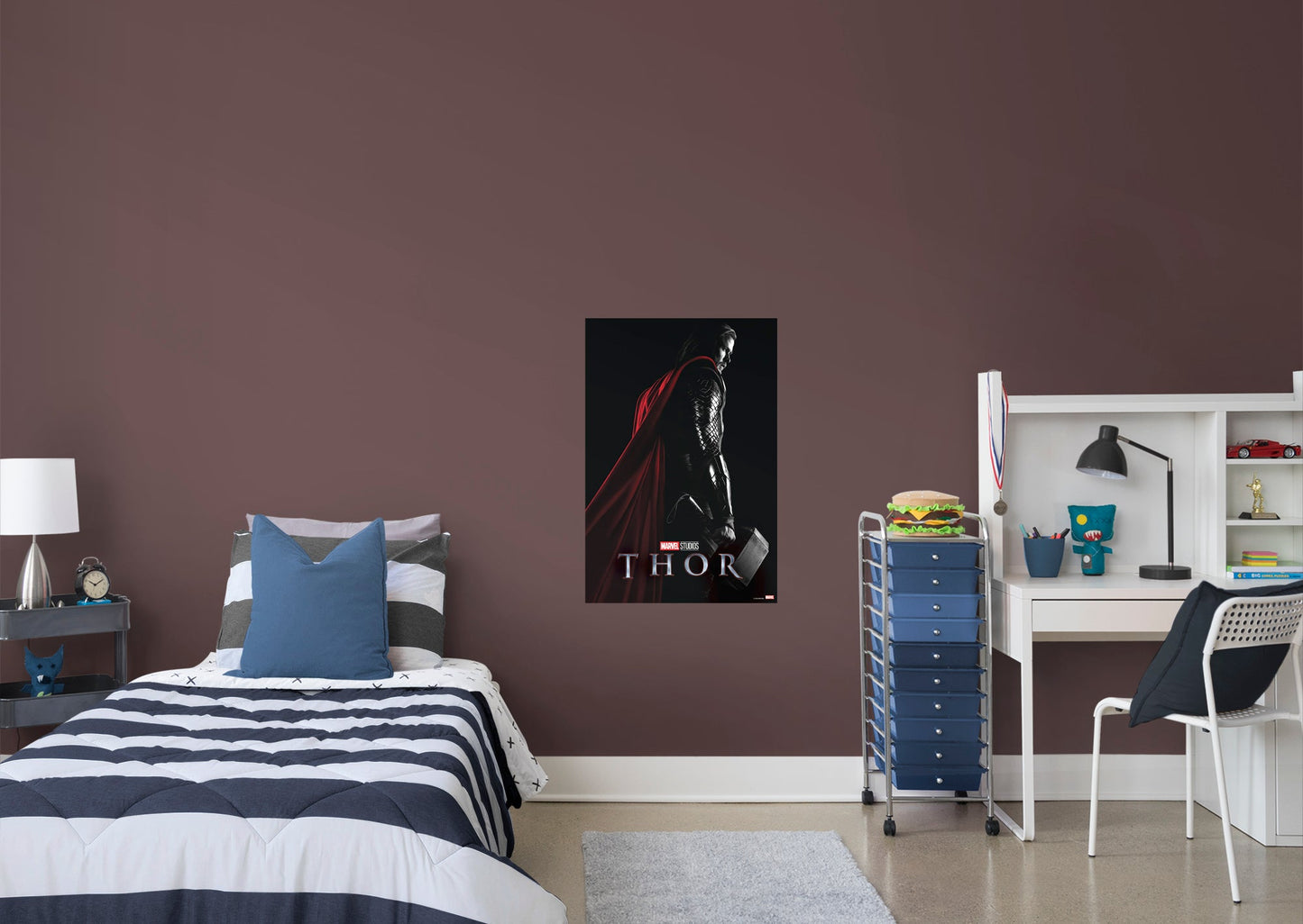 Thor:  Movie Posters Mural        - Officially Licensed Marvel Removable Wall   Adhesive Decal