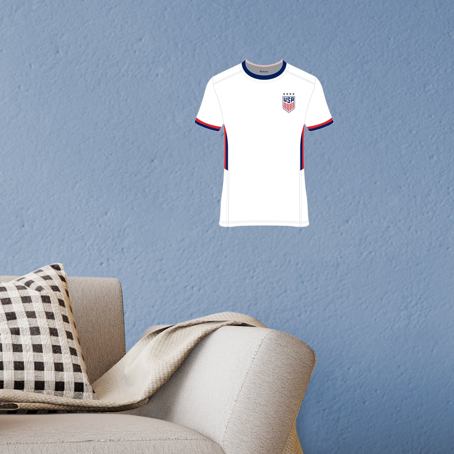 Jersey Dry Erase - Officially Licensed USWNT Removable Adhesive Decal