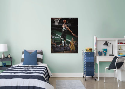 Milwaukee Bucks: Giannis Antetokounmpo  Dunk Mural        - Officially Licensed NBA Removable Wall   Adhesive Decal